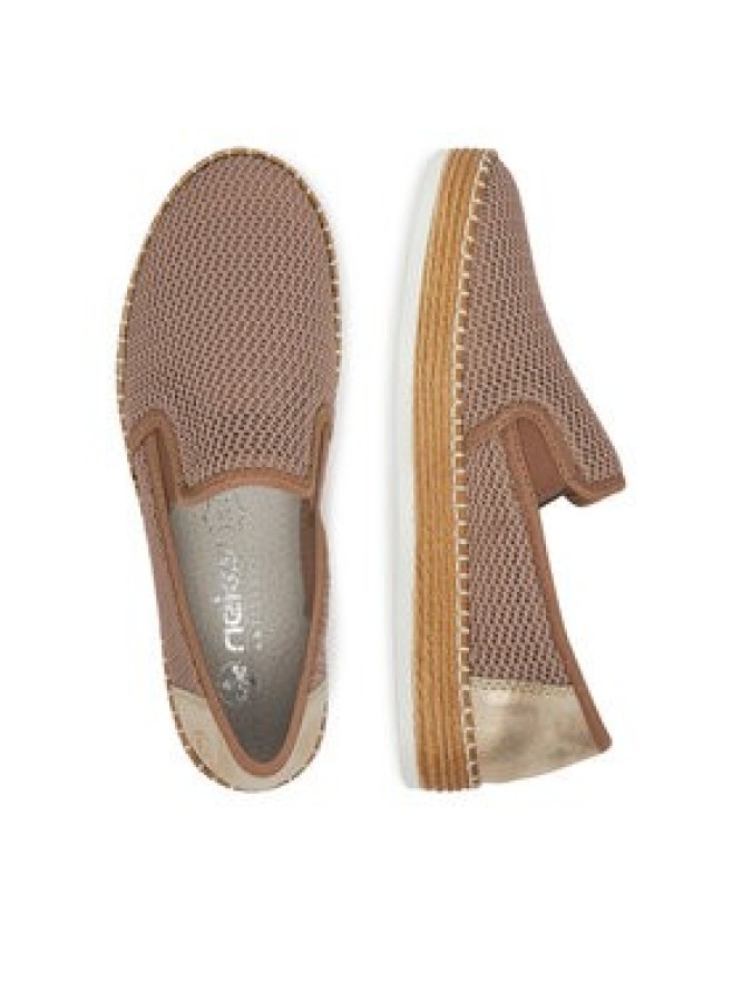 Rieker Półbuty L7873-31 Beżowy