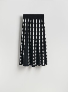 Spódnica z wiskozą - wielobarwny