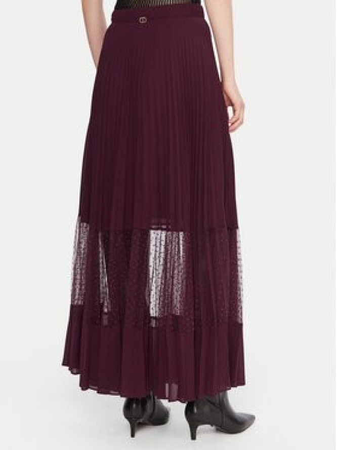 TWINSET Spódnica maxi 252TP2642 Fioletowy Regular Fit