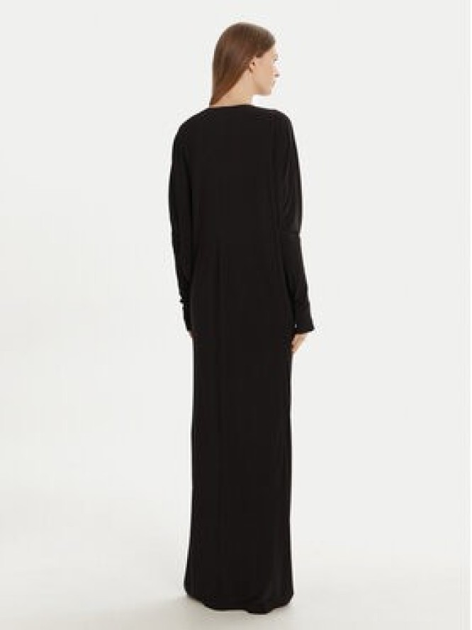 NORMA KAMALI Sukienka wieczorowa KK3243PLF85001 Czarny Regular Fit