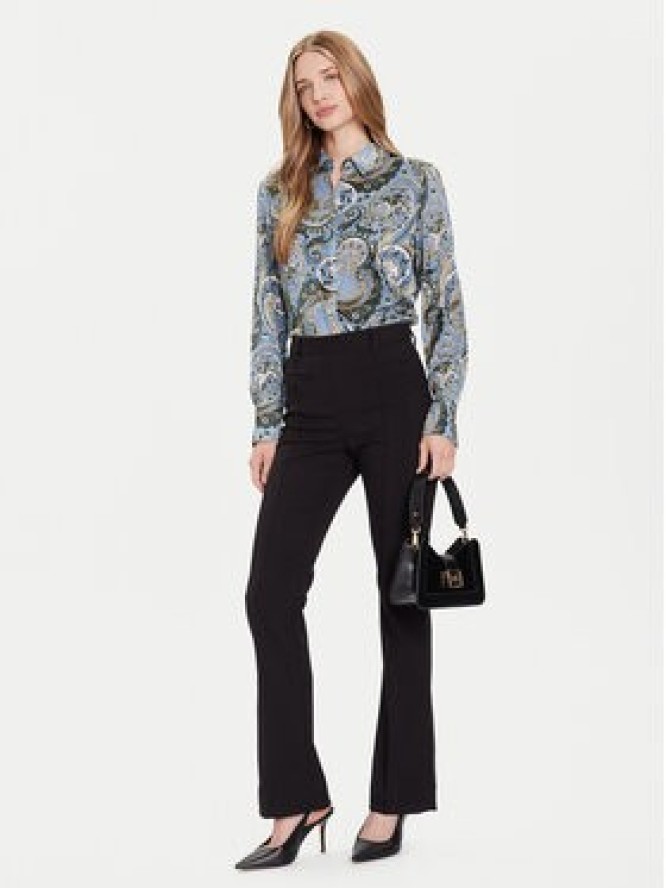 Guess Koszula W5BH78 W2770 Niebieski Regular Fit