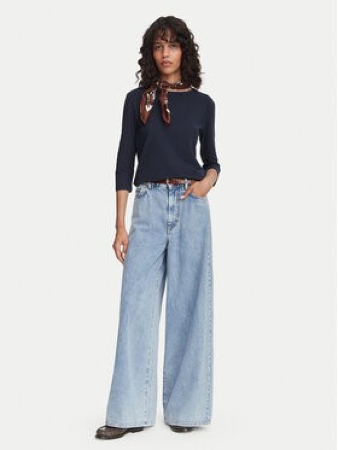 Weekend Max Mara Bluzka Multia 2625946021 Granatowy Regular Fit