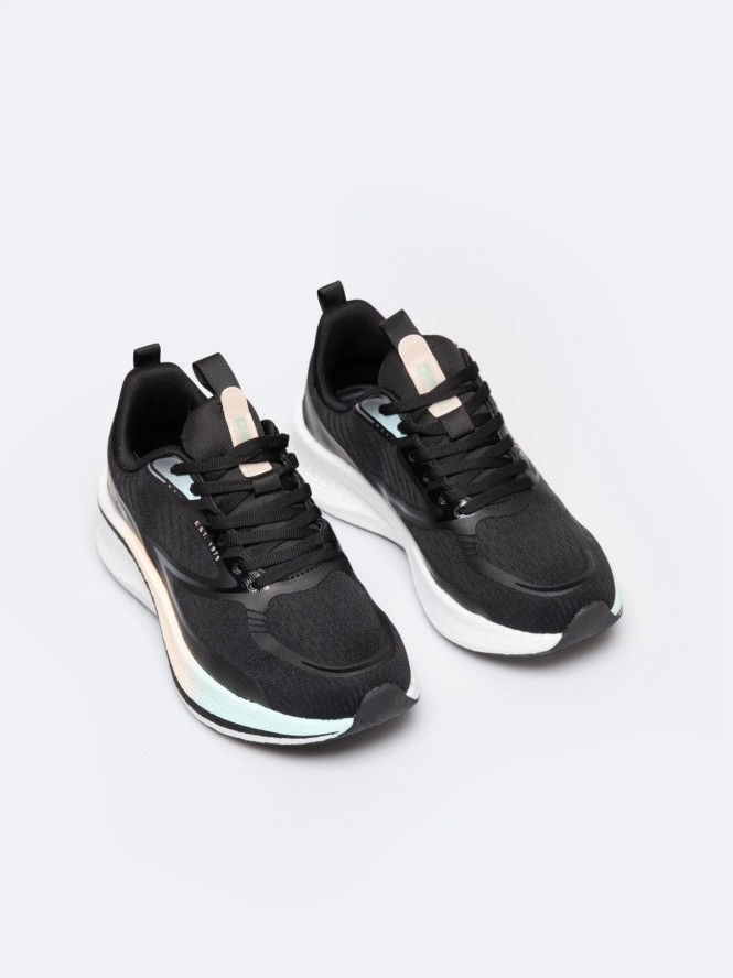 Sneakersy damskie czarne RR274A160 906
