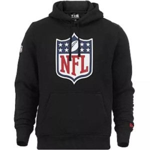 Sweat capuche NFL New Era Team logo PO Hoody noir
