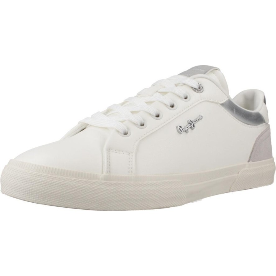 Kapcie PEPE JEANS KENTON COURT W Biały
