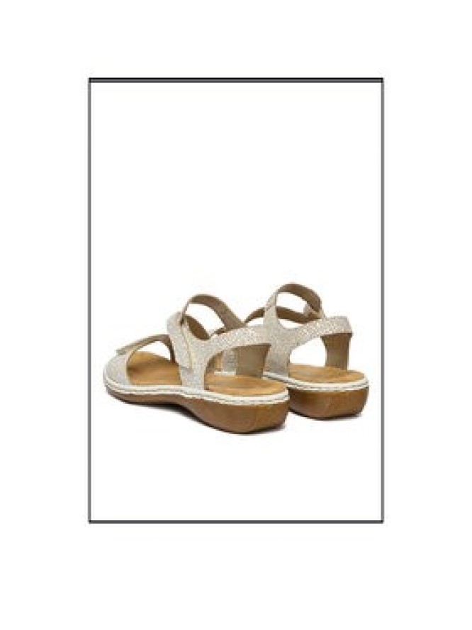 Rieker Sandały CEO-659C7-81 Beżowy