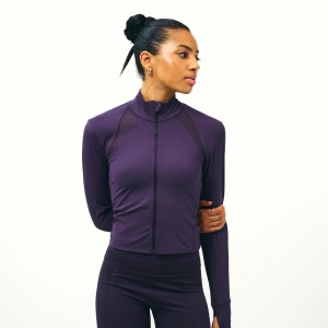 Bluza sportowa na zamek damska Domyos Shape
