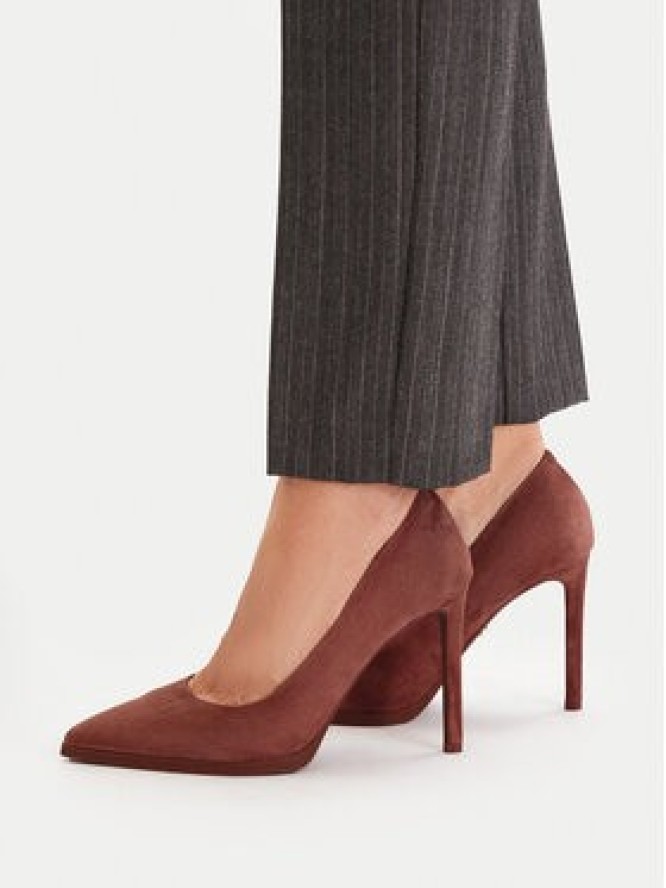 GINO ROSSI Szpilki EO-AZI-LT2472-1 Bordowy