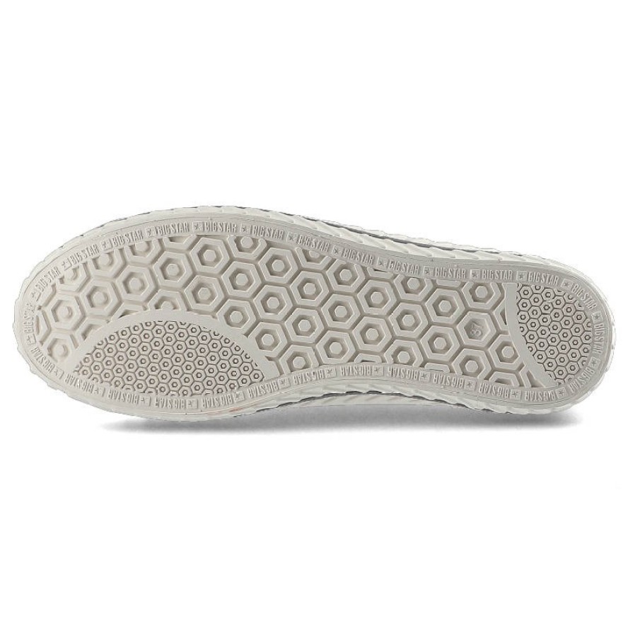 Białe Trampki Big Star Damskie Wygodne Półbuty