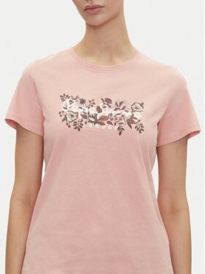 Pepe Jeans T-Shirt Rosalind PL506034 Różowy Regular Fit