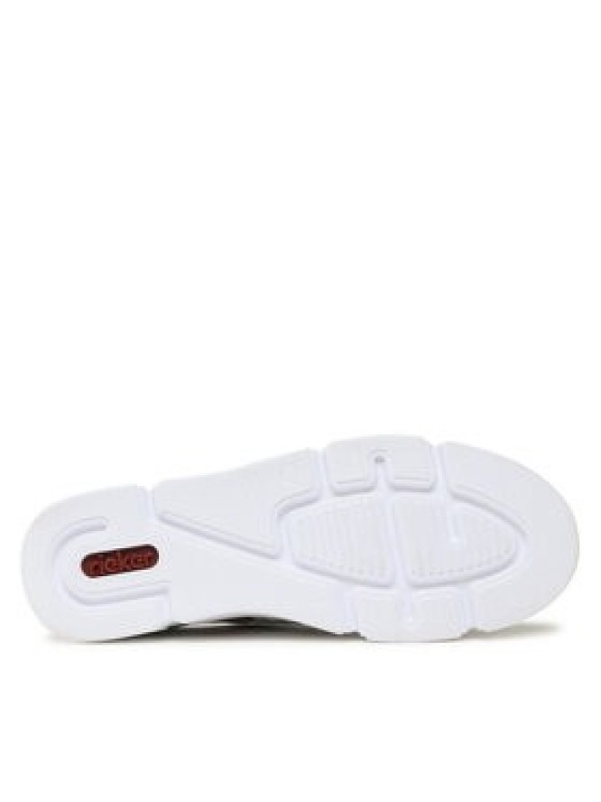 Rieker Sneakersy N59L1-90 Biały