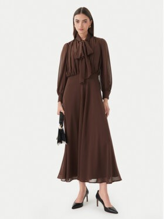 Marella Sukienka koktajlowa Giovane 2613221093 Brązowy Regular Fit