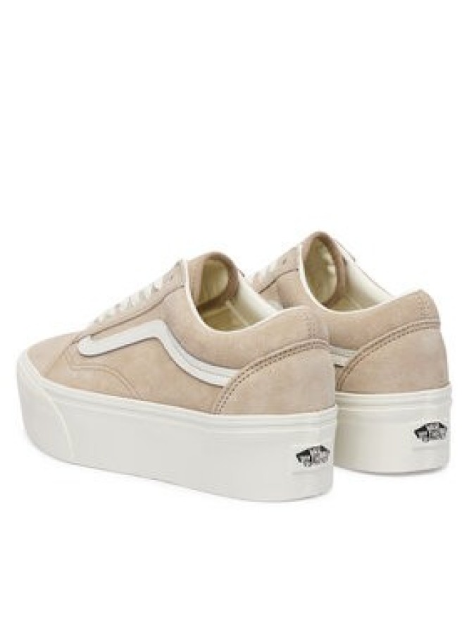 Vans Tenisówki Old Skool Platform VN0009PZ4MG1 Beżowy