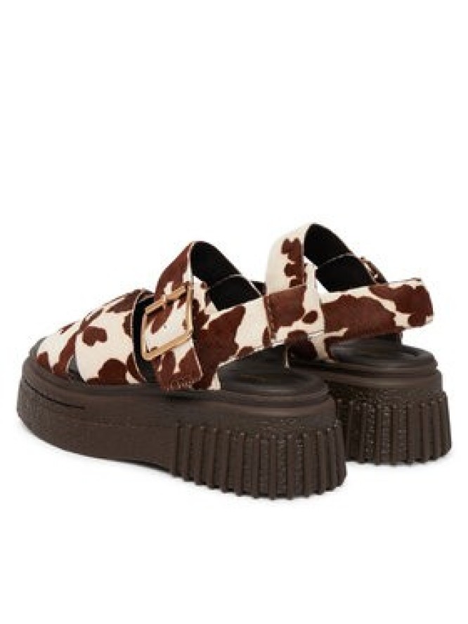 Clarks Sandały Evamar Wish 26185891 Brązowy