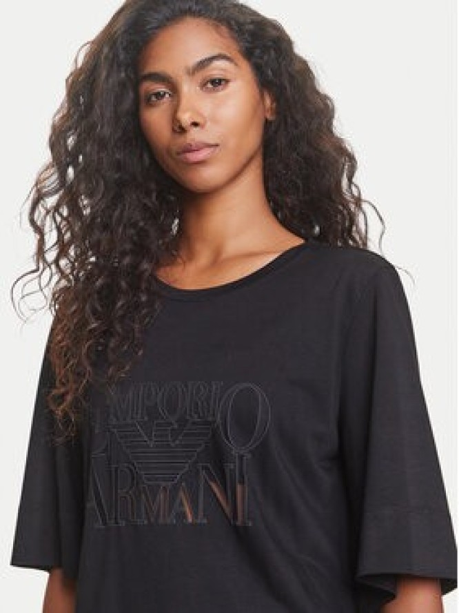 Emporio Armani Sukienka codzienna EW000618 AF12187 UC001 Czarny Loose Fit