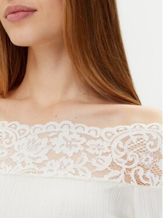 Morgan Bluzka 251-THEODOR Écru Slim Fit