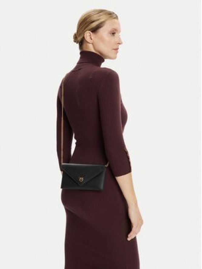 PINKO Torebka Flat Purse Mini AI 25-26 PCPL 105347 A0F1 Czarny
