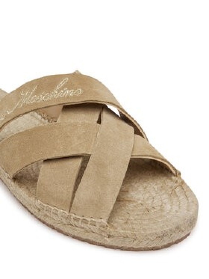 LOVE MOSCHINO Klapki JA28362G0MIG0104 Beżowy