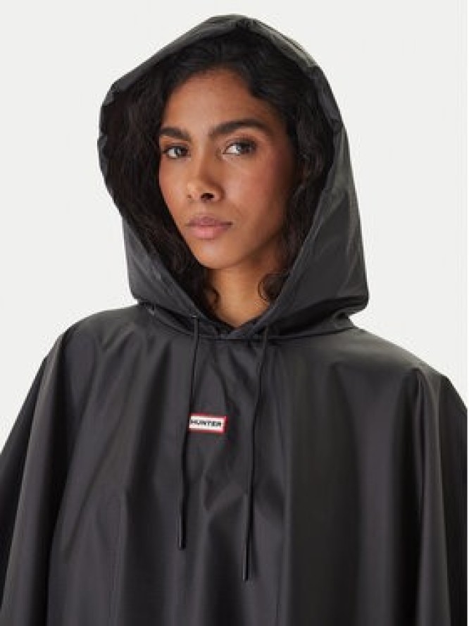 Hunter Ponczo HARU0007261 Czarny Regular Fit