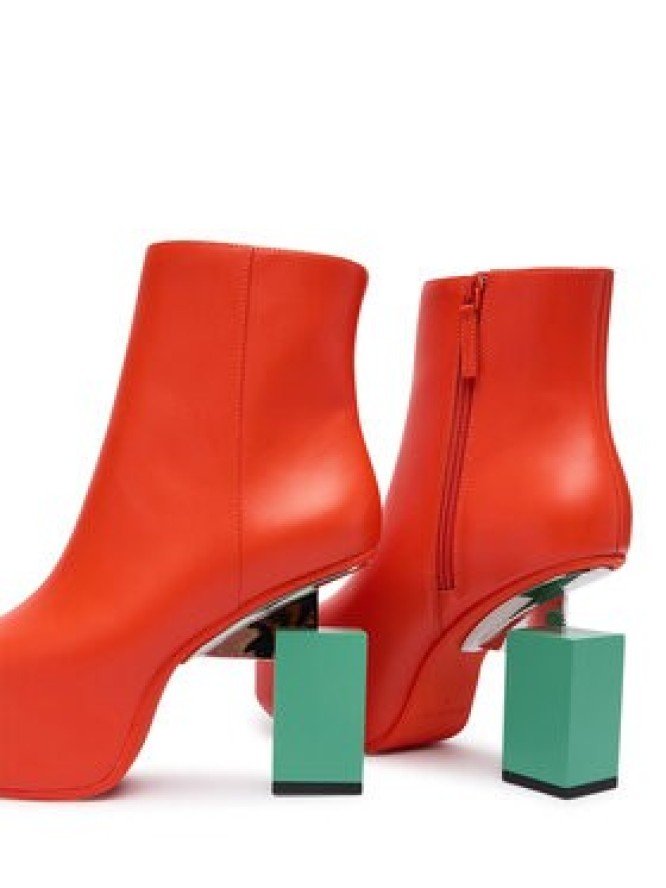 United Nude Botki Cubist Bootie 1094383616 Pomarańczowy