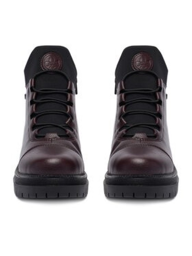 Rieker Trzewiki Y3163-35 Bordowy