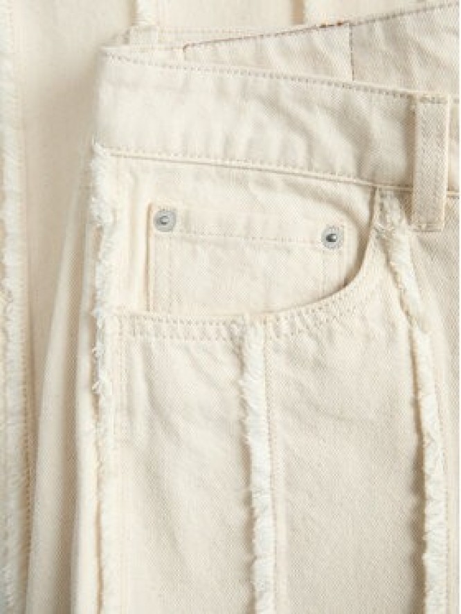 JJXX Jeansy Elly 12279661 Écru Wide Leg