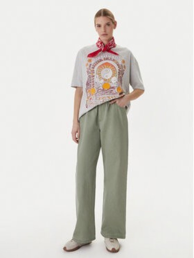 Billabong T-Shirt Surf Trip EBJZT00593 Szary Loose Fit