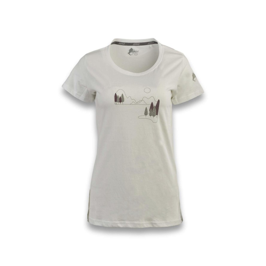 T-Shirt Ande Rosa Dla Kobiet Damskie