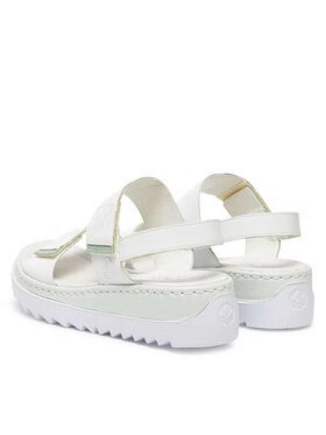 Rieker Sandały V4475-80 Biały