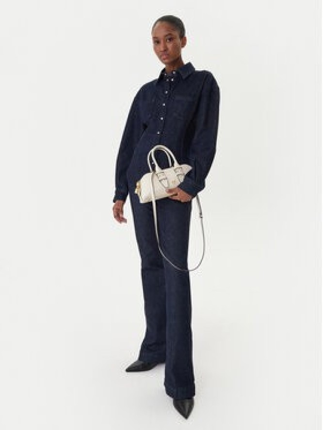 PINKO Torebka Bowling Bag Baguette AI 25-26 PLTT 105334 A0QO Écru