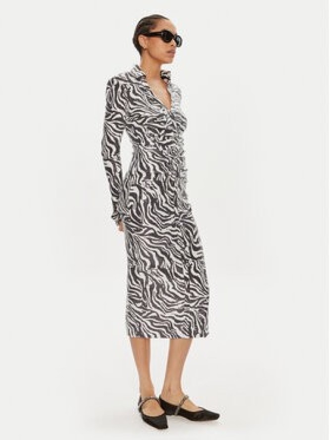 ROTATE Sukienka koktajlowa Simone 1125782959 Czarny Slim Fit