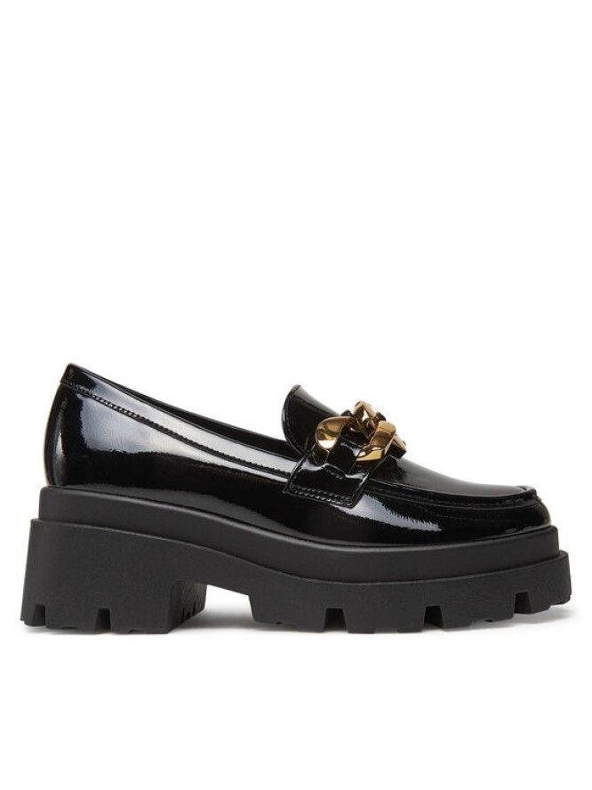 DeeZee Loafersy 8-409-1 Czarny
