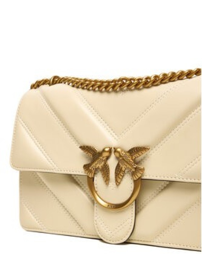 PINKO Torebka Love One Classic Light Dc Al 25-26 PLTT 104549 A2OS Écru