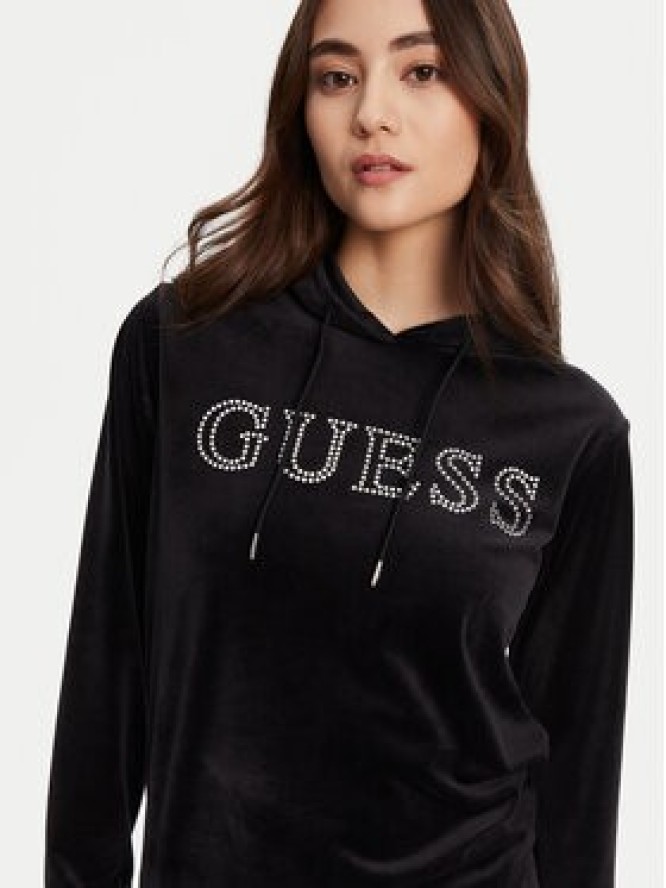 Guess Bluza V4RQ25 K0232 Czarny Regular Fit