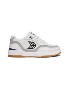 Sneakersy skórzane Cariuma Uba Pro Suede Off-White Mesh Smoke White Black Logo
