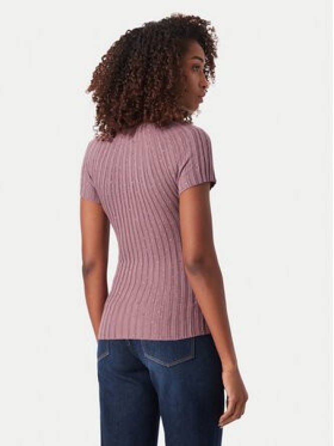 Guess Bluzka W6YR31 Z1023 Fioletowy Regular Fit
