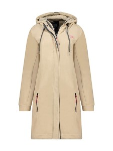 Geographical Norway Płaszcz polarowy "Timothe" w kolorze beżowym rozmiar: XL