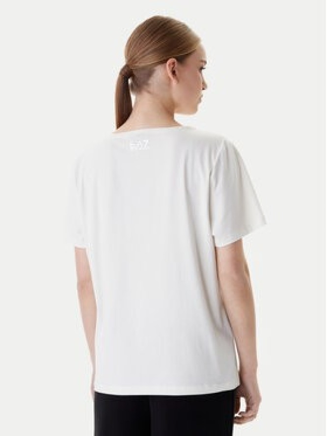 EA7 Emporio Armani T-Shirt 7W001098 AF14880 U1142 Biały Slim Fit