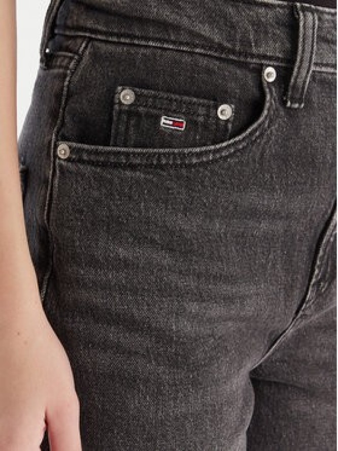 Tommy Jeans Jeansy Layla DW0DW20646 Czarny Straight Fit