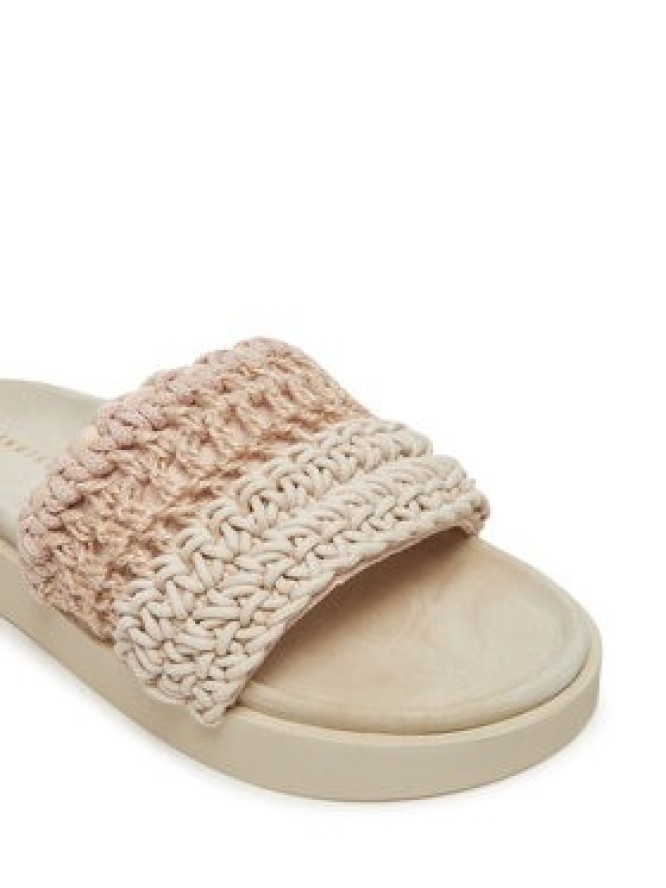 Inuikii Klapki Loose Knitted 70104-110 Beżowy