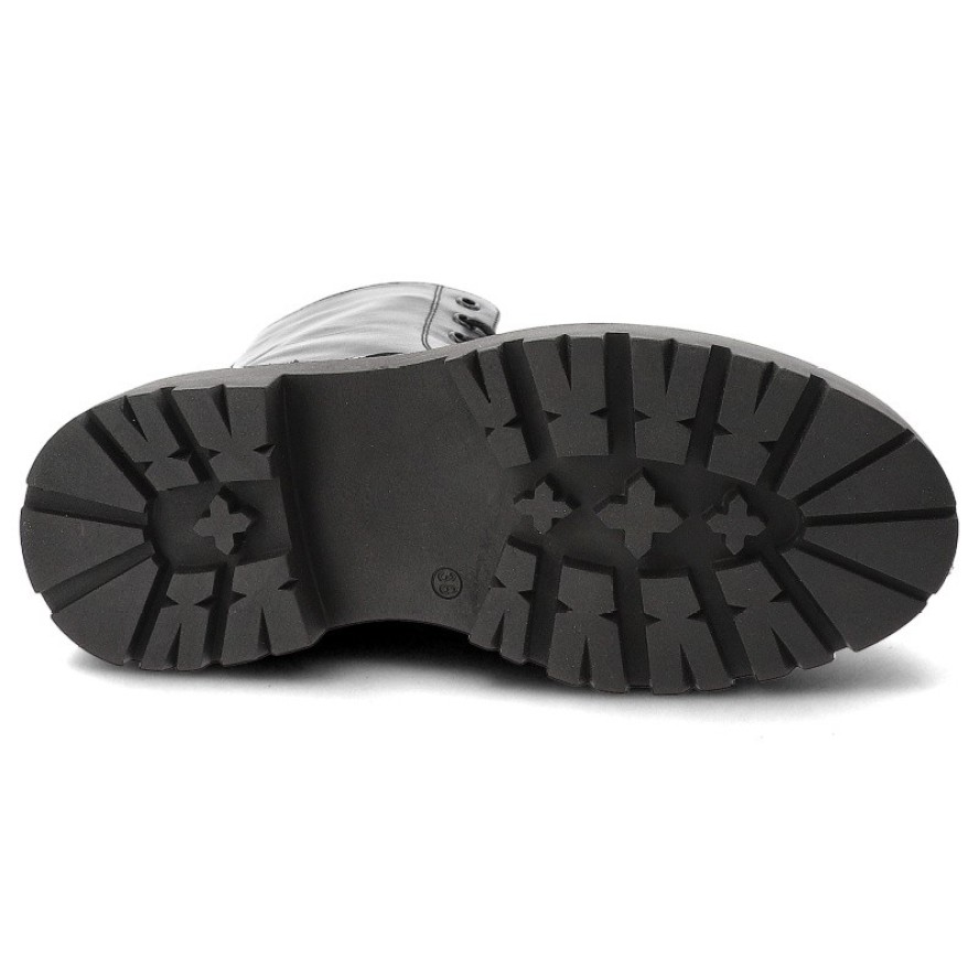 Czarne Botki Carinii Modne Obuwie Damskie