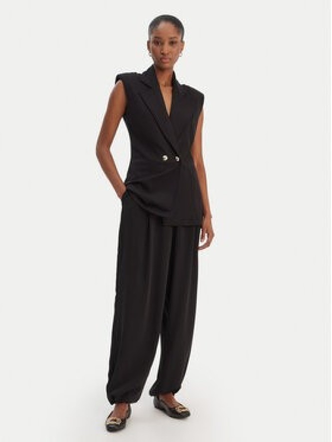 Liu Jo Sport Kamizelka TA6025 JS182 Czarny Regular Fit