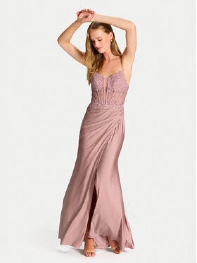 Hey Kyla Sukienka wieczorowa 5AI058HK Różowy Regular Fit