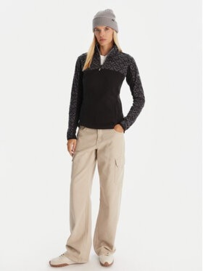 Roxy Polar Sayna Half Zip ERJFT04831 Czarny Regular Fit