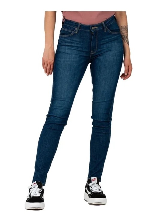 LEE DAMSKIE SPODNIE JEANSOWE LEE SCARLETT HIGH NIGHT SKY L626GUD38 112338320