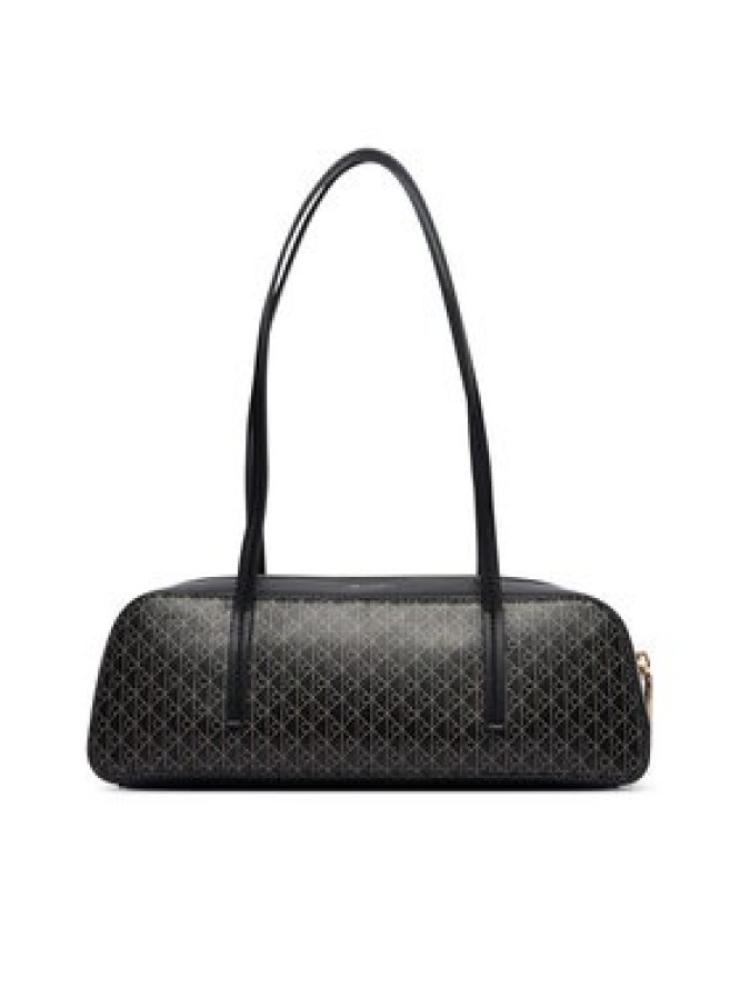 Calvin Klein Torebka Emblem Aop Bauletto LV04F3585G Czarny