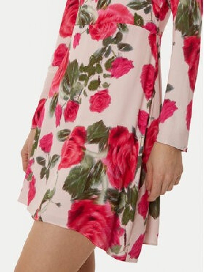 Guess Sukienka codzienna W5RK39 WGLC2 Różowy Regular Fit