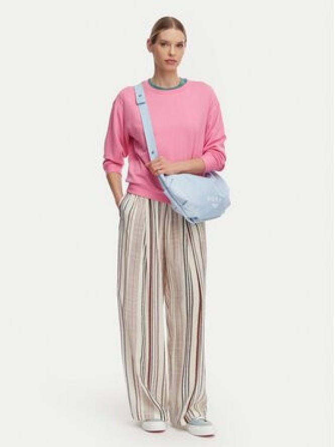 Roxy Bluza Surfing By Moonlight ERJFT05008 Różowy Regular Fit