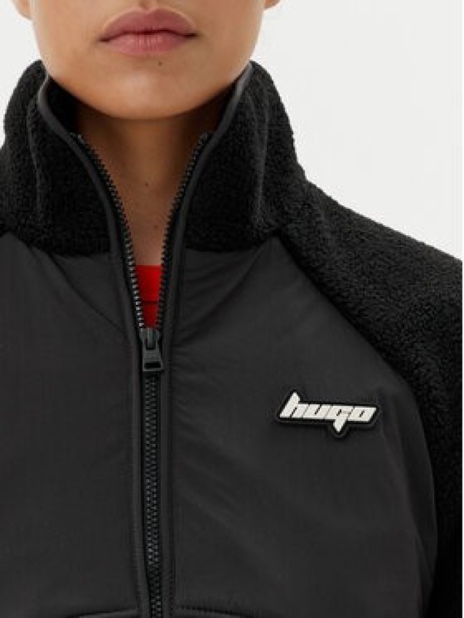 HUGO Kurtka przejściowa Fatanah-1_B 50545637 Czarny Regular Fit