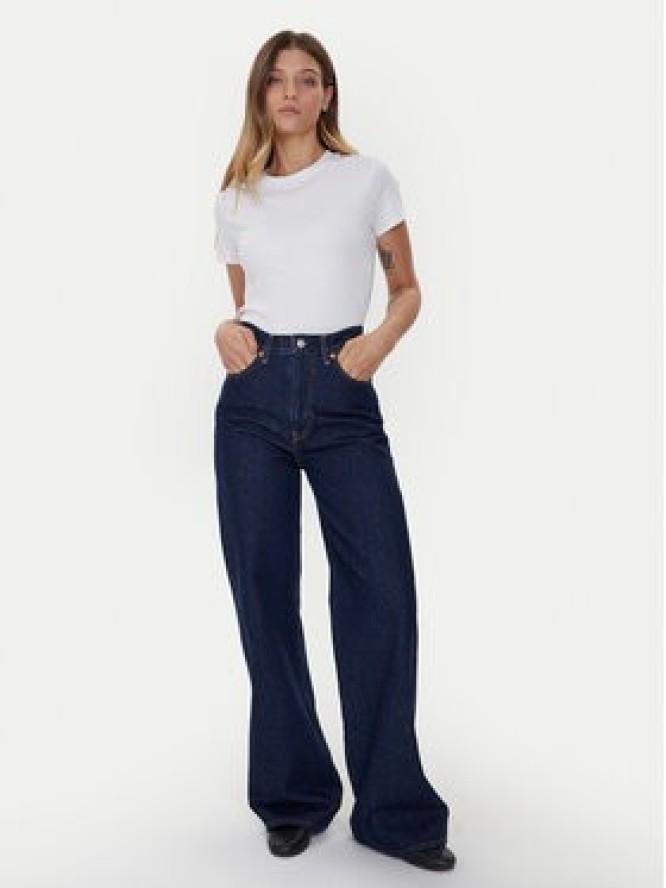 Levi's® Jeansy Ribcage A6081-0019 Granatowy Wide Leg